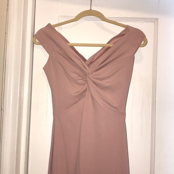 Katie May dress. Style Liu. Color is Dusty rose. - Picture 3 of 5